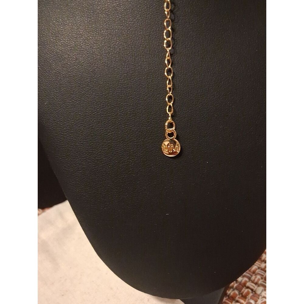 MAYAMAR Beaded Gemstone Charm Necklace Made In Mexico New - Picture 4 of 5